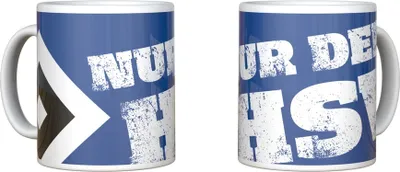 Produktbild von HSV Tasse Becher Tasse Kaffeetasse  "Nur der HSV" Hamburger SV