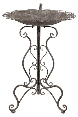 Obrázok produktu pre Vtáčie kŕmidlo Clayre & Eef Ø 52x76 cm Hnedý kov