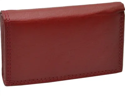 Produktbild von flevado Schlüssel Etui Geldbörse in einen Teil mehrere Farben zur Wahl (Bordeaux)