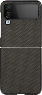 Produktbild von König Design Hülle kompatibel mit Samsung Galaxy Z Flip4 5G Kunststoff Soft Handyhülle - Handy Case Schwarz