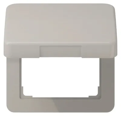 Produktbild von Jung Klappdeckel CD 590 KL PT Aluminium eloxiert, platin, 1 Stk.