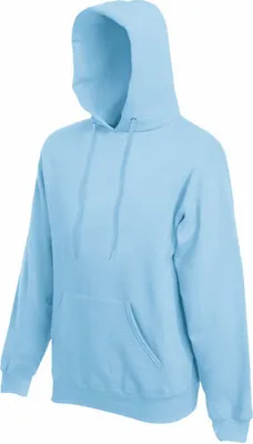 Produktbild von Fruit of the Loom - Classic Hooded Sweat - Sky Blue - M