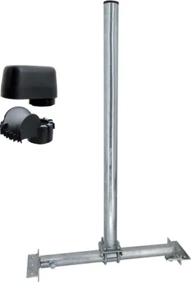 Produktbild von PremiumX SOLID X85-48 Dachsparrenhalter galvanisch verzinkt Mastkappe