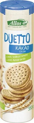 Zdjęcie produktu dla Allos 230980, Ciastko, Czekolada, 330 g, Gluten, Mleko, 494 kcal, 2067 kJ