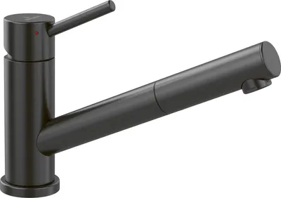 Produktbild von Villeroy & Boch Como Shower Window Anthracite Hochdruckarmatur