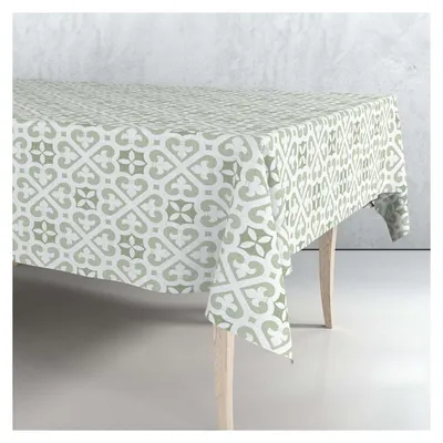 Image de Nappe Caoutchouc Brodé Protection & Style Table - Exma