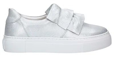 Immagine prodotto di Marc O'Polo Mezzi stivali da donna in pelle argentata con decorazioni Marc O'Polo Mezzi stivali da donna in pelle argentata con decorazioni 40