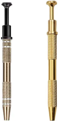 Produktbild von Vt Produkte – Zangen mit Spitzen – Piercingzangen, Greifzangen – Vielseitig einsetzbar – Grau & Gold – Für Schmuck – Präzisionsbauteile – Kleine Teile, Grau
