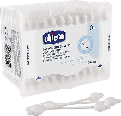 Image de Bâtons d'oreille Chicco 0m+, 90 pièces