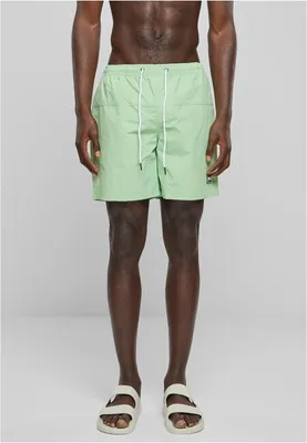 Obrázek produktu pro Pánské kraťasy Urban Classics Block Swim Shorts vintagegreen - XL