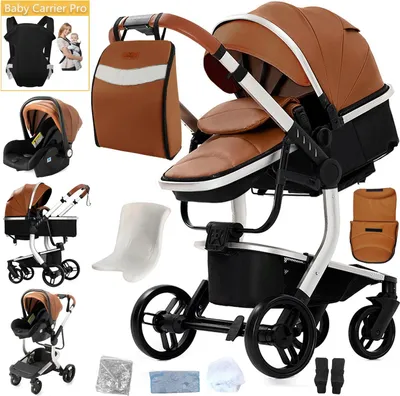 Immagine prodotto di Passeggino, design ultraleggero, marsupio multifunzionale, X518-KHAKI