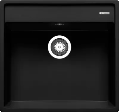 Produktbild von PYRAMIS Spüle CAMEA 53x50 in CARBON / Granitspüle / Steinspüle / Ausschnitt 510 x 480 mm