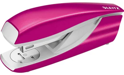 Produktbild von Leitz NeXXt WOW 5502, 30 Blätter, Metallisch, Pink, 26/6, 4 cm, Oben, 140 Heftklammern