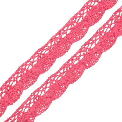 Produktbild von Klöppelspitze Baumwolle ab 1mx19mm Spitzenband Deko Nähen DIY Farbwahl