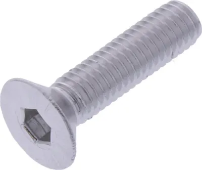 Produktbild von Senkschraube JMP Bolt M6x1,00mm 25mm Aluminium silber