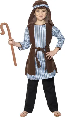 Immagine prodotto di Smiffys - Costume - Bambini SM3243 (110-116) (blu/marrone)