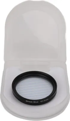 Produktbild von Junestar Blue Streak Spezialeffektfilter, Punkt-zu-Linie, wasserdichtes Kamerazubehör, 40,5 mm