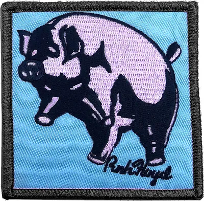 Produktbild von Pink Floyd Animals Pig Aufnäher zum Aufnähen