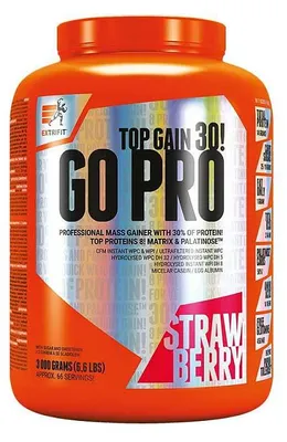 Produktbild von Go Pro 30 Pulver, Erdbeere, 3000 g