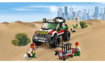 Productafbeelding van LEGO® City Vierwielaangedreven Offroad Voertuig (60115), Lego Spielwaren GmbH