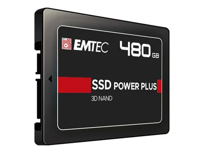 Image de EMTEC SSD Power Plus - SSD - 480GB - intern - 2.5" (6,4 cm) - SATA 6Gb/s (ECSSD480GX150)