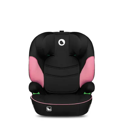 Obrázok produktu pre Lionelo Lars I-Size detská autosedačka od 3 rokov do 12 rokov, od 12 kg do 36 kg, i-Size, 12-36 kg, 100-150 cm, pamäťová pena - Pink Baby