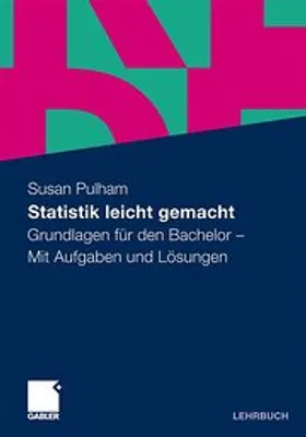 Obrázok produktu pre Statistik leicht gemacht