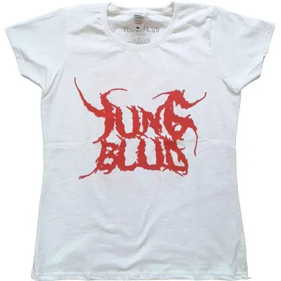 Zdjęcie produktu dla Yungblud DEADHAPPY (Back Print) White S Damskie Koszulka