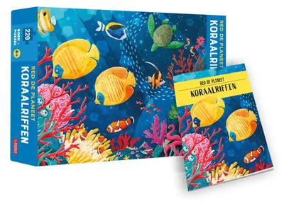 Image de Livre et Puzzle - Les récifs coralliens