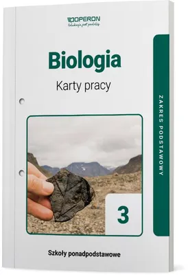 Produktbild von Biologia 3 Karty pracy Zakres podstawowy