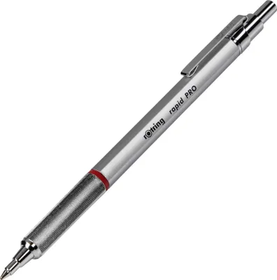 Produktbild von rOtring Rapid PRO Kugelschreiber | Mittlere Linienbreite | Silber