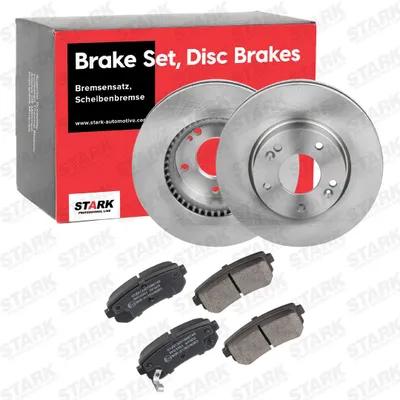 Produktbild von STARK Bremsen Set Hinten Bremsscheiben und Beläge für HYUNDAI ix35 (LM, EL, ELH) 280mm