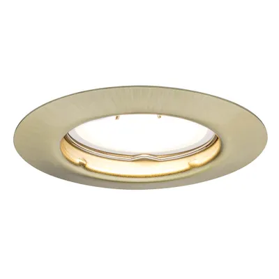 Produktbild von TIP NicePrice Einbauleuchten Set LED starr 3x3W 230V GU10 51mm Messing gebürstet