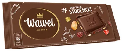 Obrázek produktu pro Wawel Czekolada Przysmak Studencki 80 g