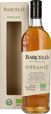 Produktbild von Barceló Organic Ron Dominicano Limited Production 37,5% Vol. 0,7l in Geschenkbox