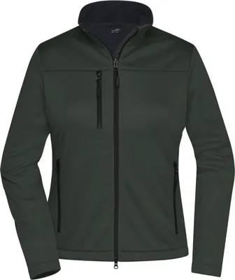 Produktbild von Ladies' Softshell Jacket graphite, Gr. XXL