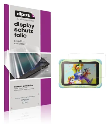 Produktbild von 2x Schutzfolie für BWJBSW KT802 klar Displayschutzfolie Folie Display Schutz dipos
