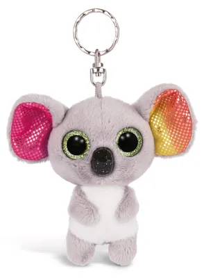 Imagen del producto de NICI Koala Miss Crayon, llavero, gris, multicolor, metal, felpa, poliéster, figura, a partir de 3 años, para niño/niña