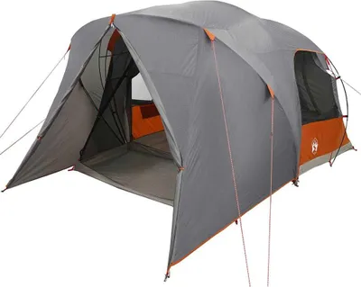 Obrázok produktu pre vidaXL Kupolový stan so strechou sivý a oranžový 500 x 314 x 206 cm