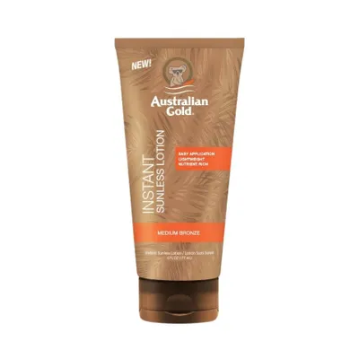 Image de Australian Gold Sunless Instant Rich Bronze Lotion 177ML