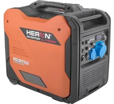 Zdjęcie produktu dla Heron 8896227 elektrocentrála digitální invertorová 55kW elektrický start podvozek