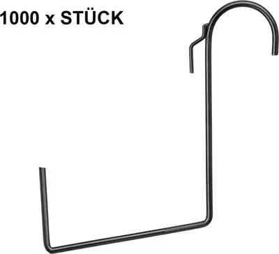 Produktbild von 1000 x TOPFHAKEN FÜR BRÜSTUNG DRTC500 / DRT500