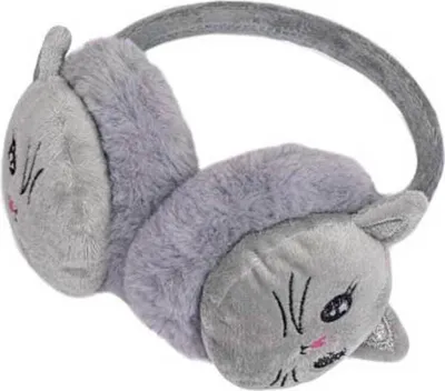 Produktbild von BB Klostermann Ohrwärmer Katze - grau