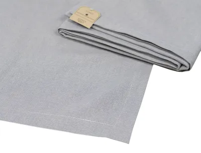 Immagine prodotto di Tovaglia ULRIKE a righe con pizzo, 100 % cotone, in 140x180