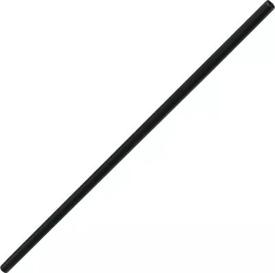 Image de FACKELMANN Trinkhalm 50-tlg. nachhaltig, schwarz, Länge: 230 mm