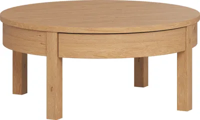 Produktbild von Couchtisch, Farbe: Eiche - Abmessungen: 80 x 80 x 36 cm (B x T x H)