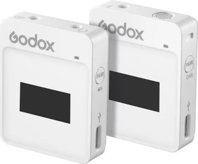 Produktbild von Godox Movelink II M1 2,4GHz Drahtlos-Mikrofonsystem (Weiß)