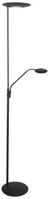Image de Steinhauer Exclusive - lampadaire - Zenith2 - noir - plastique métal - lampe design - LED - 4394ZW