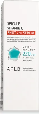 Image de APLB Spicule Vitamin C Shot 220 Serum 40 ml