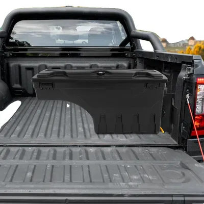 Obrázek produktu pro Box na nářadí pro Ford Ranger, matně černý, s integrovaným zámkem pro zabezpečení, pravý -1ks
